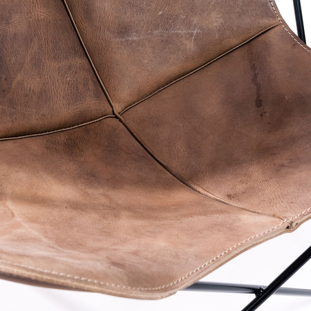 Butterfly Chair Vintageleder Manufakturplus