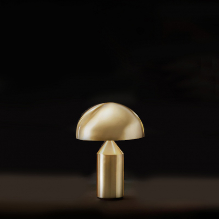 Leuchte Atollo Gold Oluce