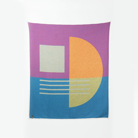 Wolldecke Bauhaused 7 Zig Zag Zurich