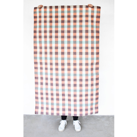 Teppich Check Rose Lili Pepper