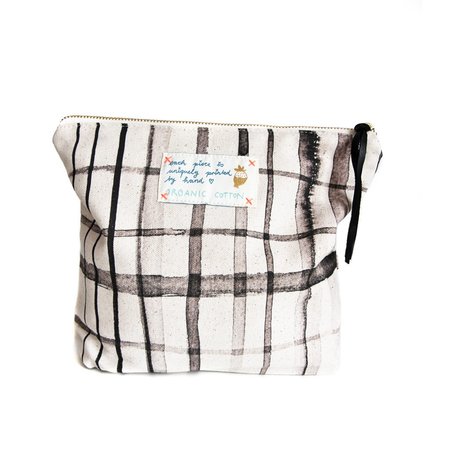 Beuteltasche My Black Check von Lili Pepper