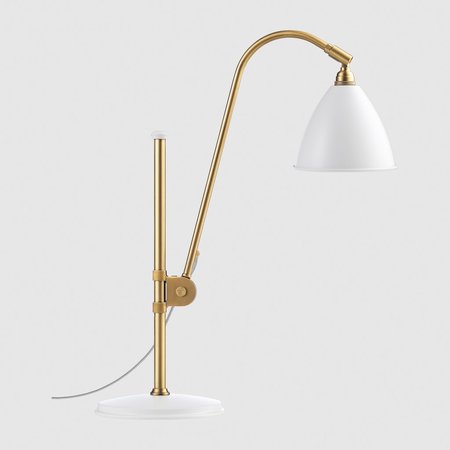 Tischlampe Bestlite mit Messinggestell von Gubi