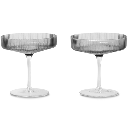 Champagnergläser Ripple Ferm Living