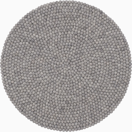 Teppich Mono Grau Meliert My Felt