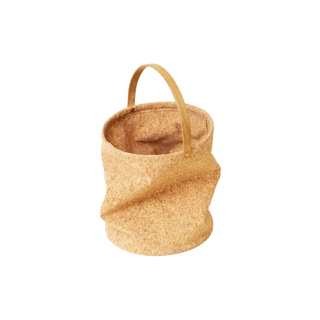 Papierkorb Nest aus Kork