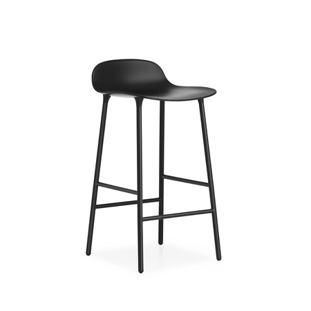 Barhocker Form mit Stahlgestell