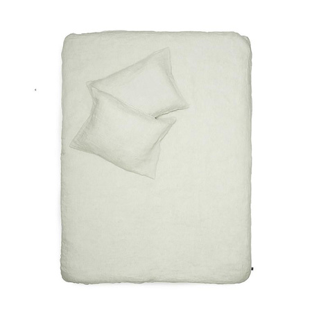 Two Tone Linen Fixleintuch von ZigZagZurich