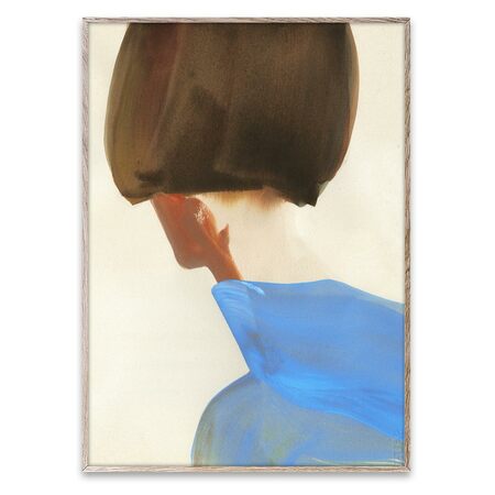 Gerahmtes Gemälde 'The Blue Cape'