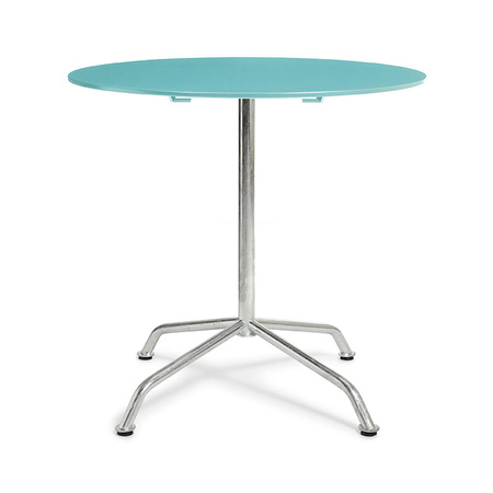 Embru Gartenstehtisch 'Haefeli'  quadratisch: 80 x 80 cm,  Pastelltürkis