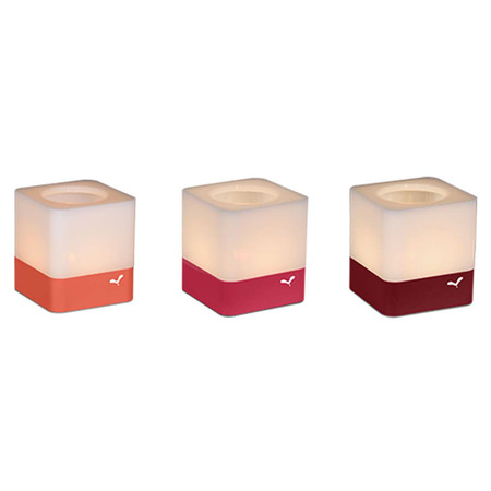 3er Set Windlichter 'Cuub'