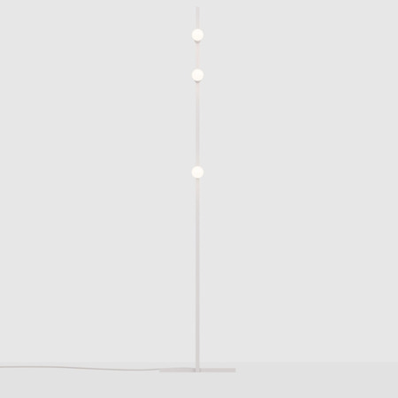 Lambert & Fils Stehleuchte 'Dot Line'  Messing,  Schwarz