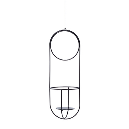 Ok Design Pflanzenampel 'Cibele' Schwarz