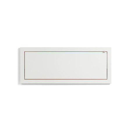 Ambivalenz 'Fläpps' Regal 100 x 40 cm Weiss