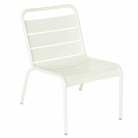 Fermob Lounge-Stuhl 'Luxembourg' Perlweiss - RAL 1013