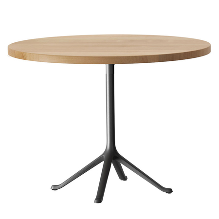 Horgenglarus Bistrotisch 'Savoy' Kunststoffgleiter, Buche Natur - HG 520, Ø: 80 cm