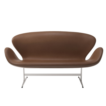  2-Sitzer Sofa 'Swan' in Leder