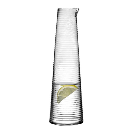 Nude Glass Karaffe 'Poem' Transparent