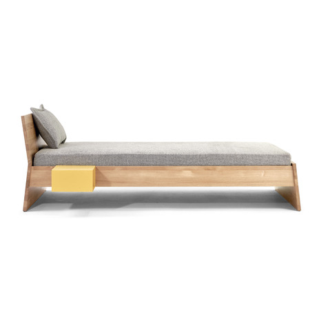 Bett 'Stockholm' in Eiche