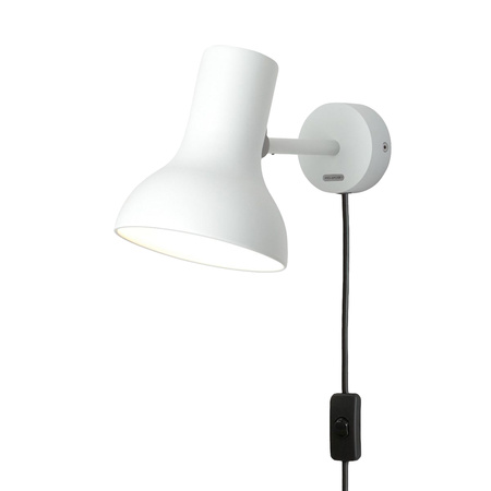 Anglepoise Mini Wandleuchte 'Type 75' mit Kabel Schiefergrau
