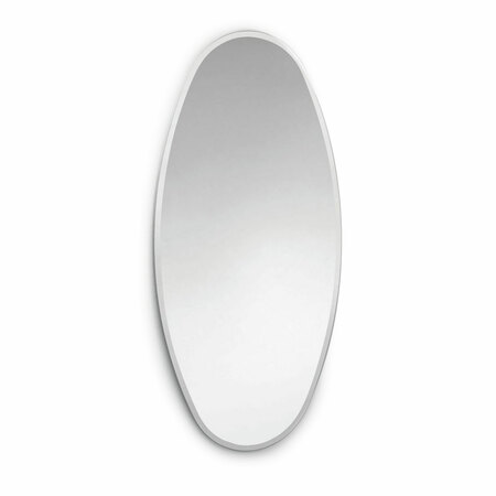 Glas Italia Spiegel 'Bric' Oval / H: 180 cm / B: 90 cm