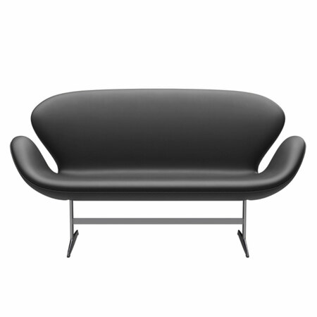  2-Sitzer Sofa 'Swan' in Leder