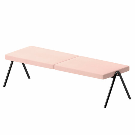 Studio Loehr Bank 'Plato' Sakura, Tiefschwarz