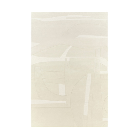 Toulemonde Bochart  Teppich 'Collage' B: 250 cm / L: 350 cm , Cremeweiss