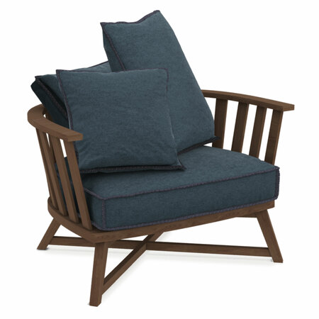 Gervasoni Sessel GRAY 07 Nussbaum Natur lasiert, Poseidone - Deus
