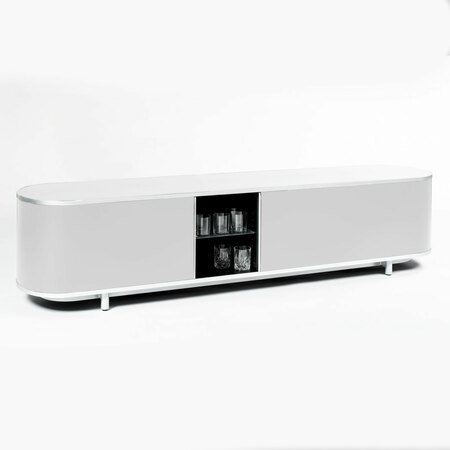 Wogg Wogg 44 Melamin Weiss / Aluminium Natur eloxiert, Weiss