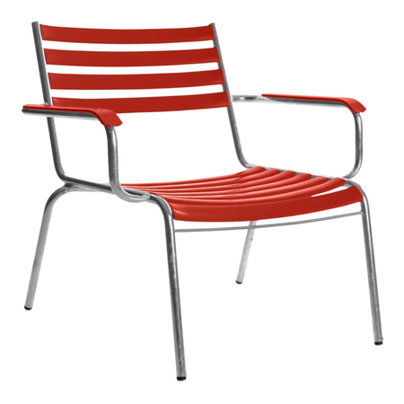 Manufakt Lounger 'Bättig 21a' mit Armlehnen Grauoliv - RAL 6006