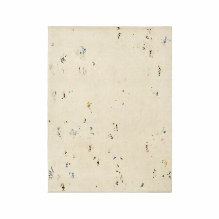 Kvadrat Rugs Teppich 'Technicolour Fleece' 250 x 350 cm , Perlweiss 0105