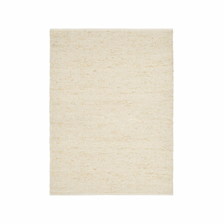 Kvadrat Rugs Teppich 'Technicolor Flock' 130 x 170 cm, Hellelfenbein 0115