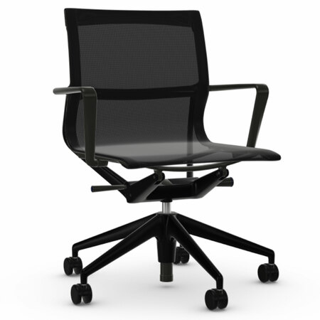 Vitra Bürostuhl 'Physix' 06 Black Pearl, 12 Tiefschwarz, Tiefschwarz