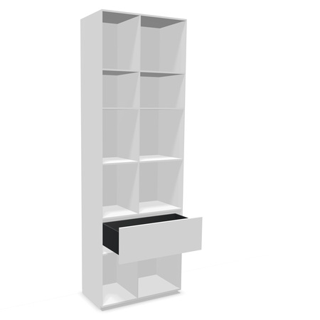 Piure Regal 'Nex Pur' B: 70 cm , Schubkasten