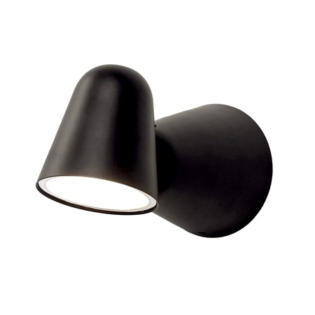 Formagenda Wand- oder Deckenleuchte 'Peppone' Stahl schwarz matt