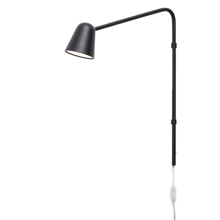 Formagenda Wandleuchte 'Chaplin' Stahl schwarz matt