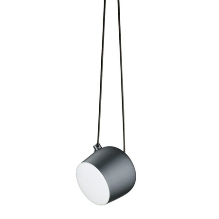 Flos Aim Stahlblau eloxiert, Ø: 17 cm