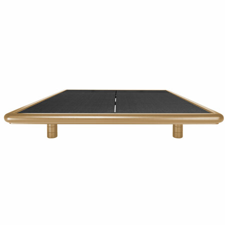 Thut  Bett '908' Füsse aus Esche, B: 90 cm / T: 200 cm, Esche schwarz lackiert