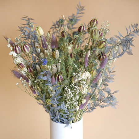 Trockenblumenstrauss 'Glacier'