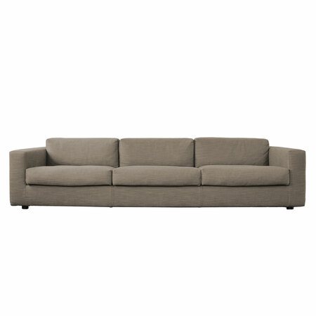 Fluidum Elegantes 3 1/2-Sitzer Sofa 'Grace' Umbragrau 61060 - Magic
