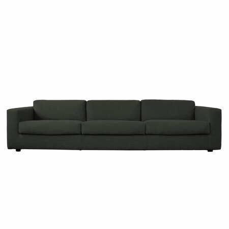Fluidum Elegantes 3 1/2-Sitzer Sofa 'Grace' Umbragrau 61060 - Magic