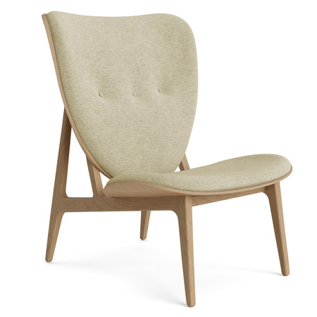Norr11 Elephant Lounge Chair Resedagrün 933 - Remix 3, Eiche natur