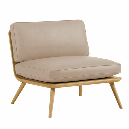 Fredericia 'Spine Lounge' Sessel Eiche schwarz lackiert, Natural 90 - Vegeta