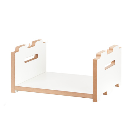 Tojo Niedriges Anbaumodul 'Halbstark' Weiss