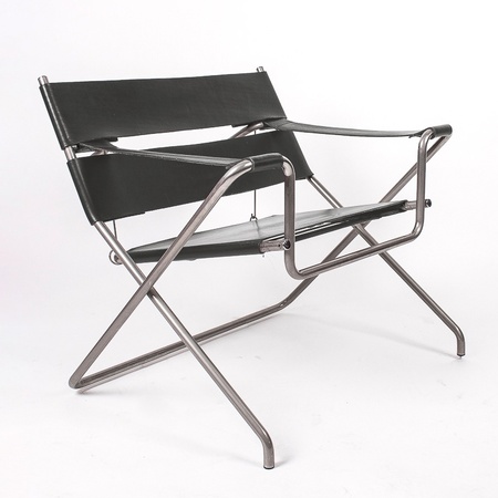 Sessel D4 Leder Marcel Breuer Tecta