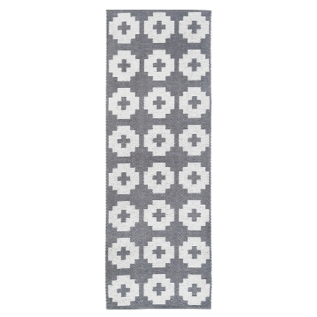 Brita Sweden Teppich 'Flower' Lagoon, 70 x 100 cm