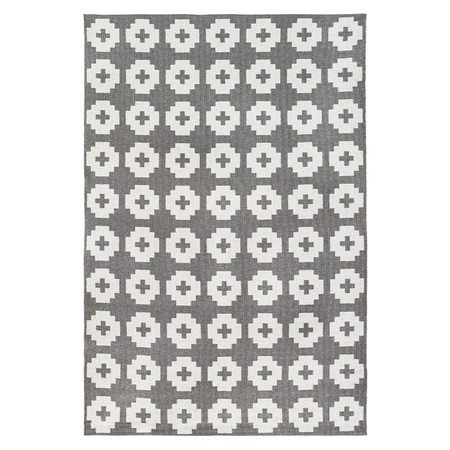 Brita Sweden Teppich 'Flower' Lagoon, 170 x 250 cm