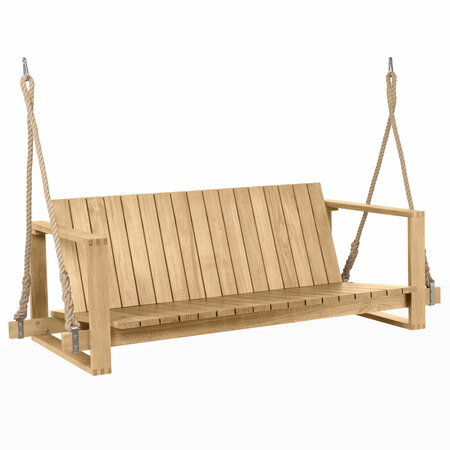 Carl Hansen & Søn Schaukelsofa 'BK13' Teak unbehandelt