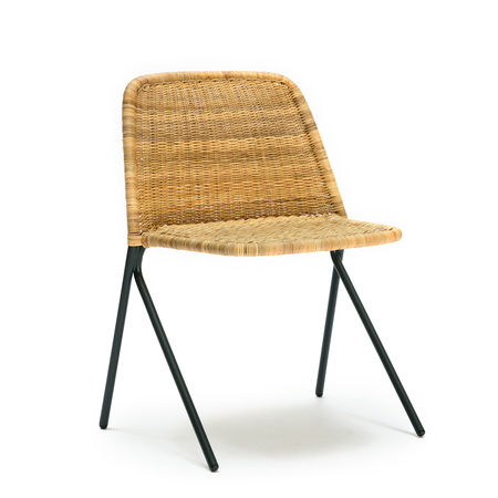 Feelgood Designs Kakī chair Outdoor Charcoal / Weizen
