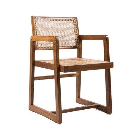 Chandigarh Collection Box Chair CJ5 Teak Natur